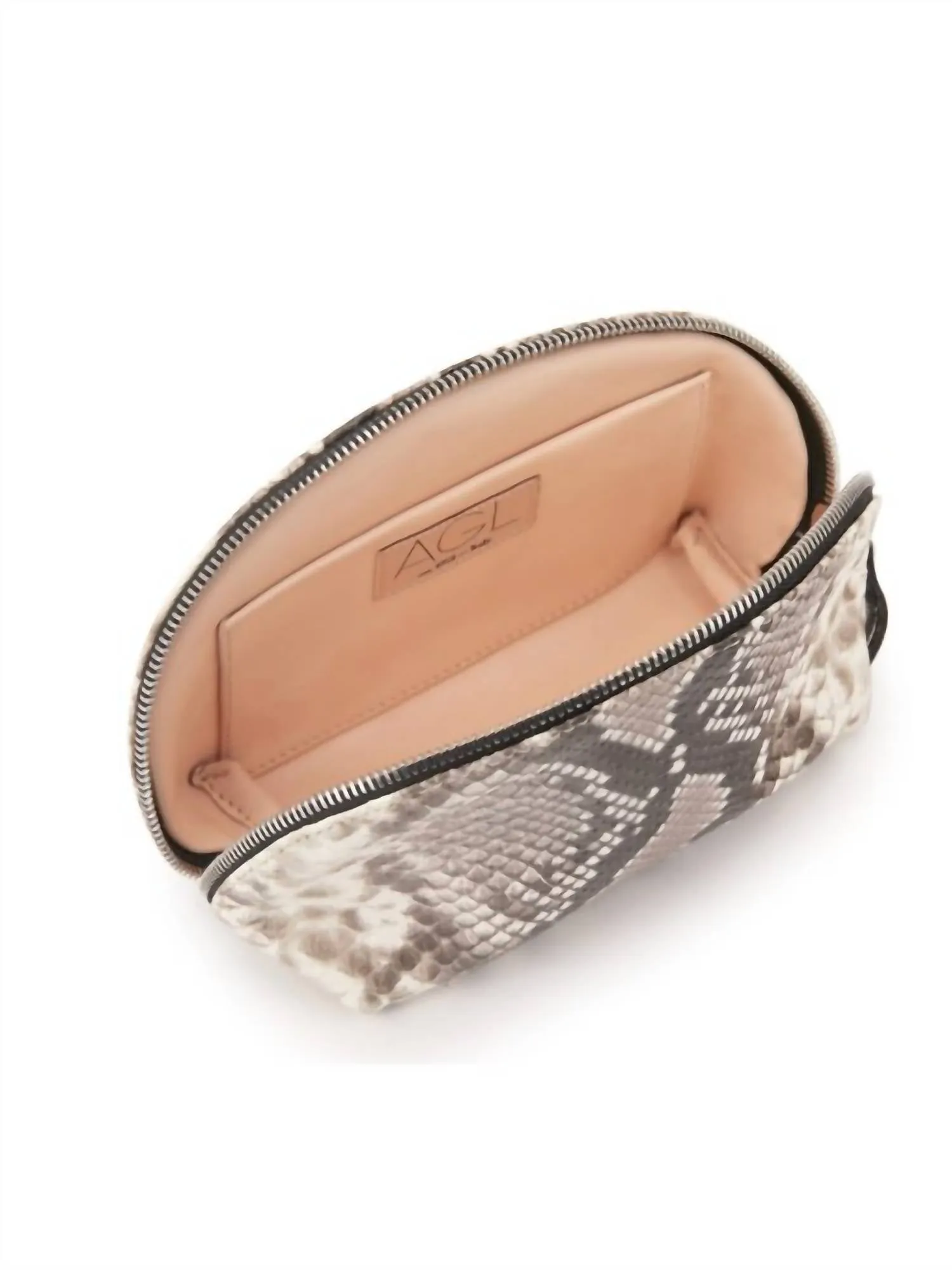 Agl - Women's Snakeskin-Print Clutch Bag