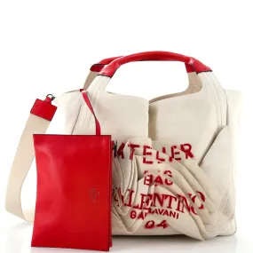 Atelier 04 Tote Printed Canvas Large