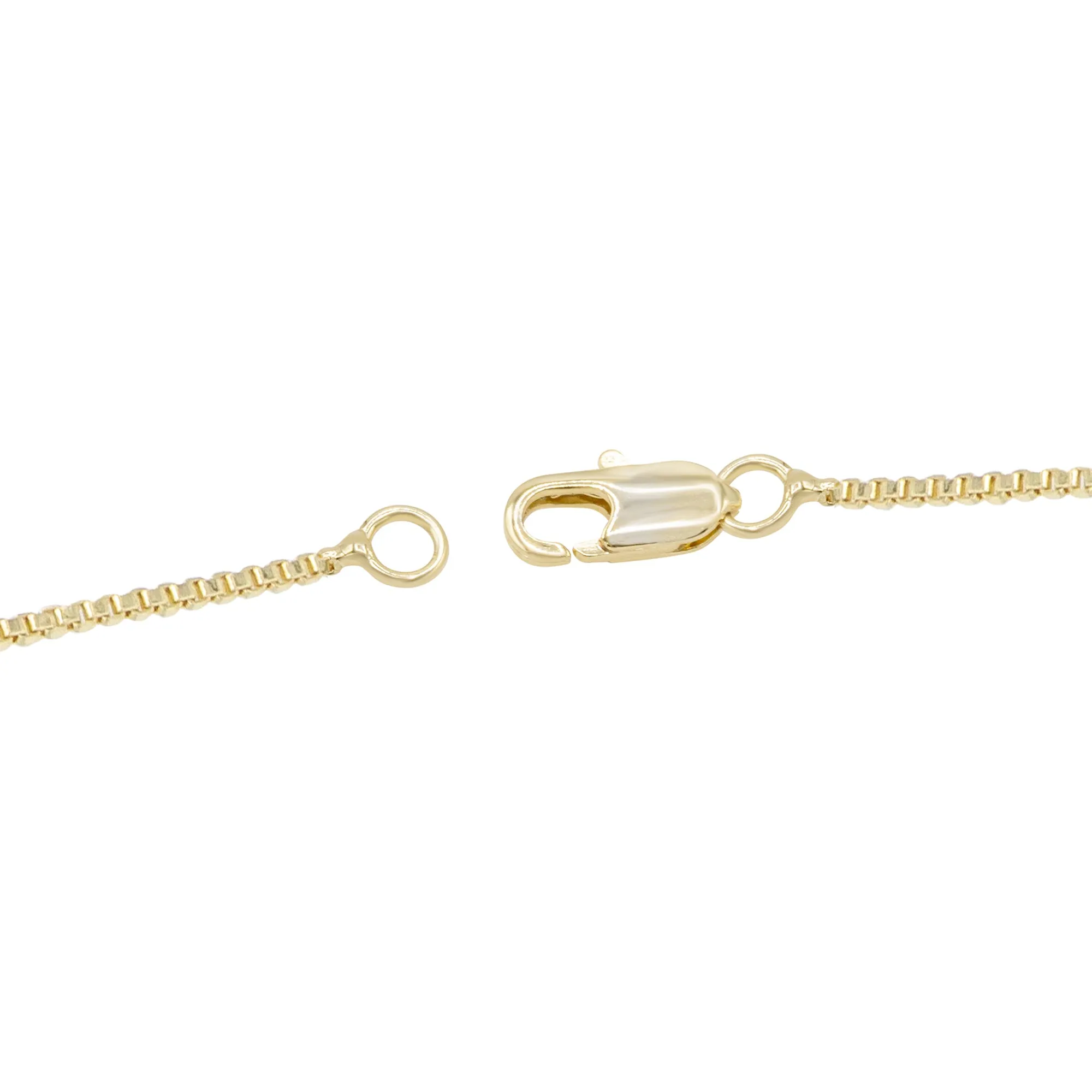 Cubic Zirconia 14K Gold Filled Music Note Pendant Necklace Set
