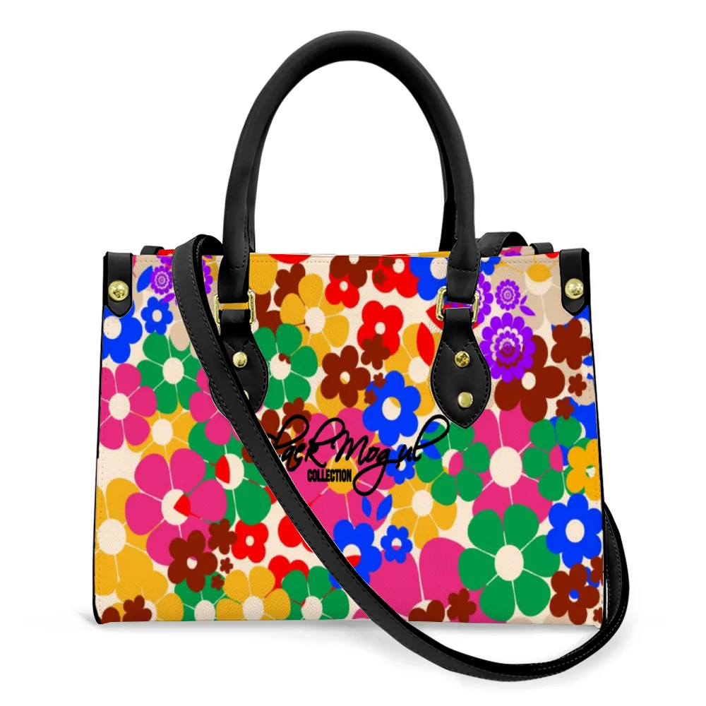 Flower Bomb Women's Leather Handbags