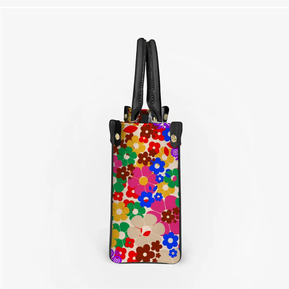 Flower Bomb Women's Leather Handbags