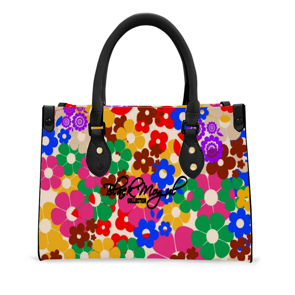 Flower Bomb Women's Leather Handbags