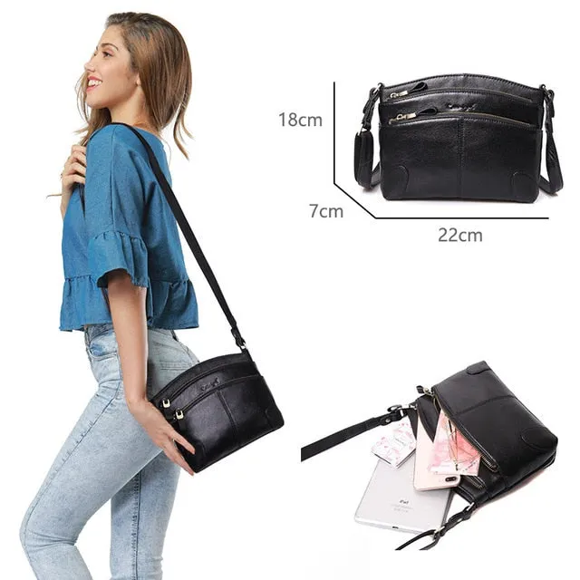 Genuine Leather Bag Female Small Women Handbags 2019
