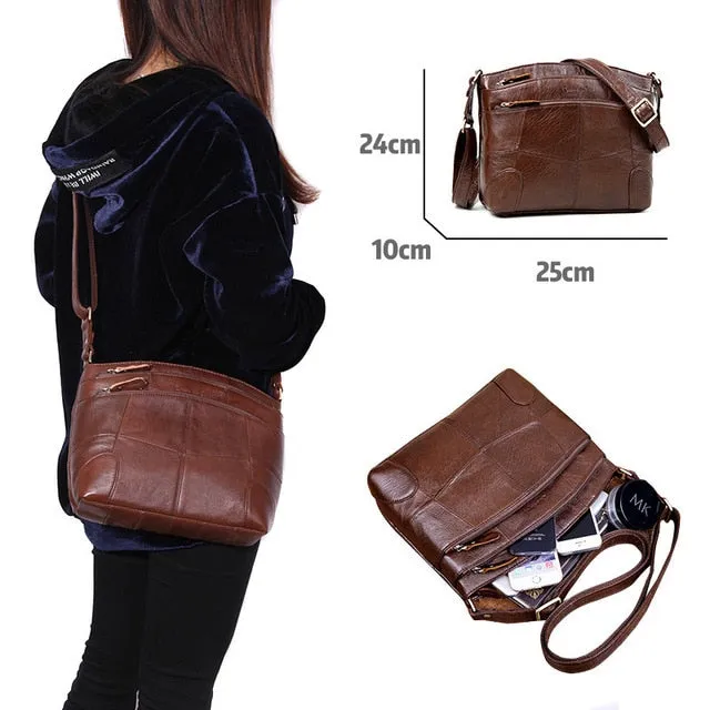 Genuine Leather Bag Female Small Women Handbags 2019