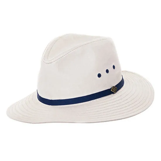 GOORIN BROTHERS Breakwater Beach Summer Cotton Fedora Hat Cap Bros 600-9503