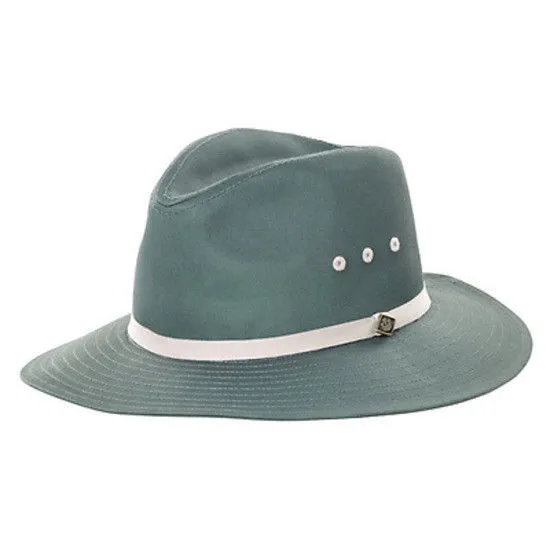 GOORIN BROTHERS Breakwater Beach Summer Cotton Fedora Hat Cap Bros 600-9503