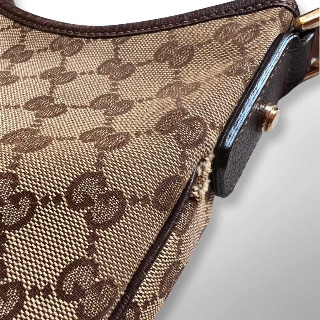 Gucci Abbey Signature Shoulder Bag Small