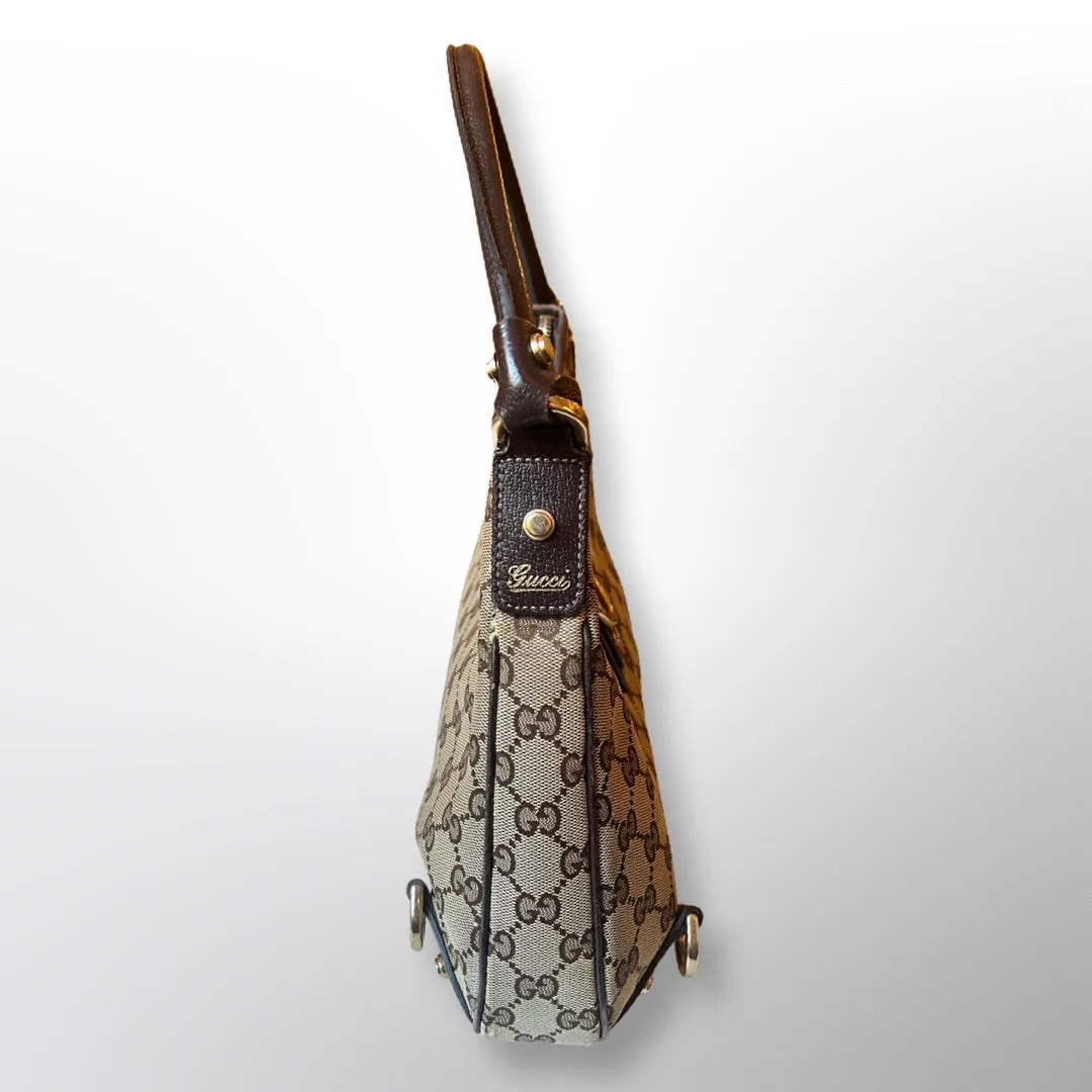 Gucci Abbey Signature Shoulder Bag Small