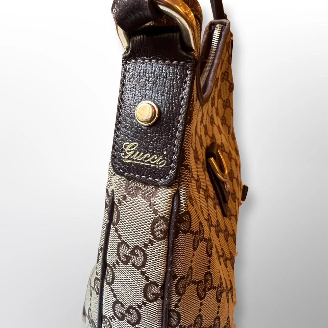 Gucci Abbey Signature Shoulder Bag Small