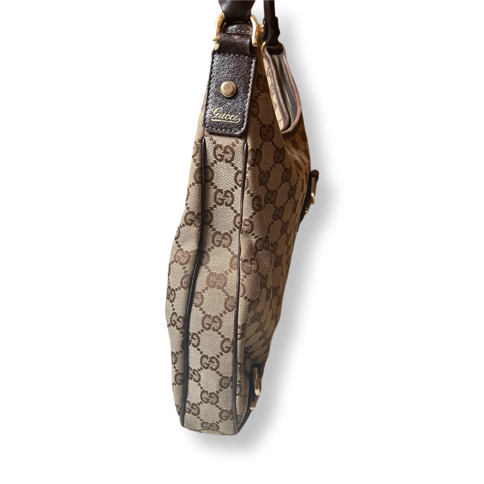 Gucci Abbey Signature Shoulder Bag
