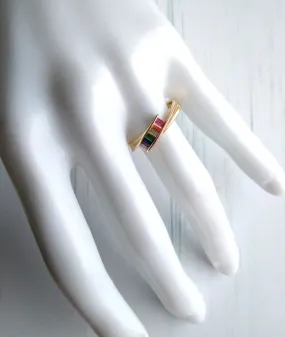 Half Spiral Ring