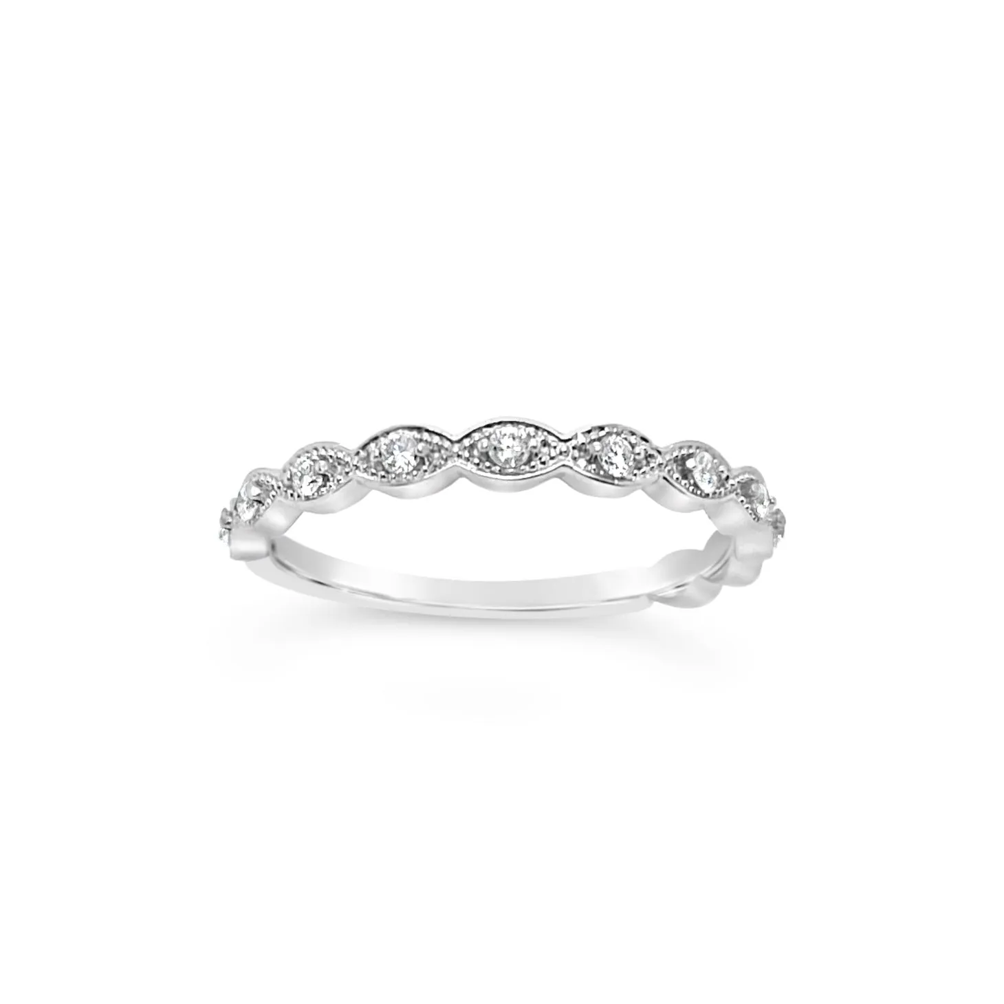 Marquise Stackable Band