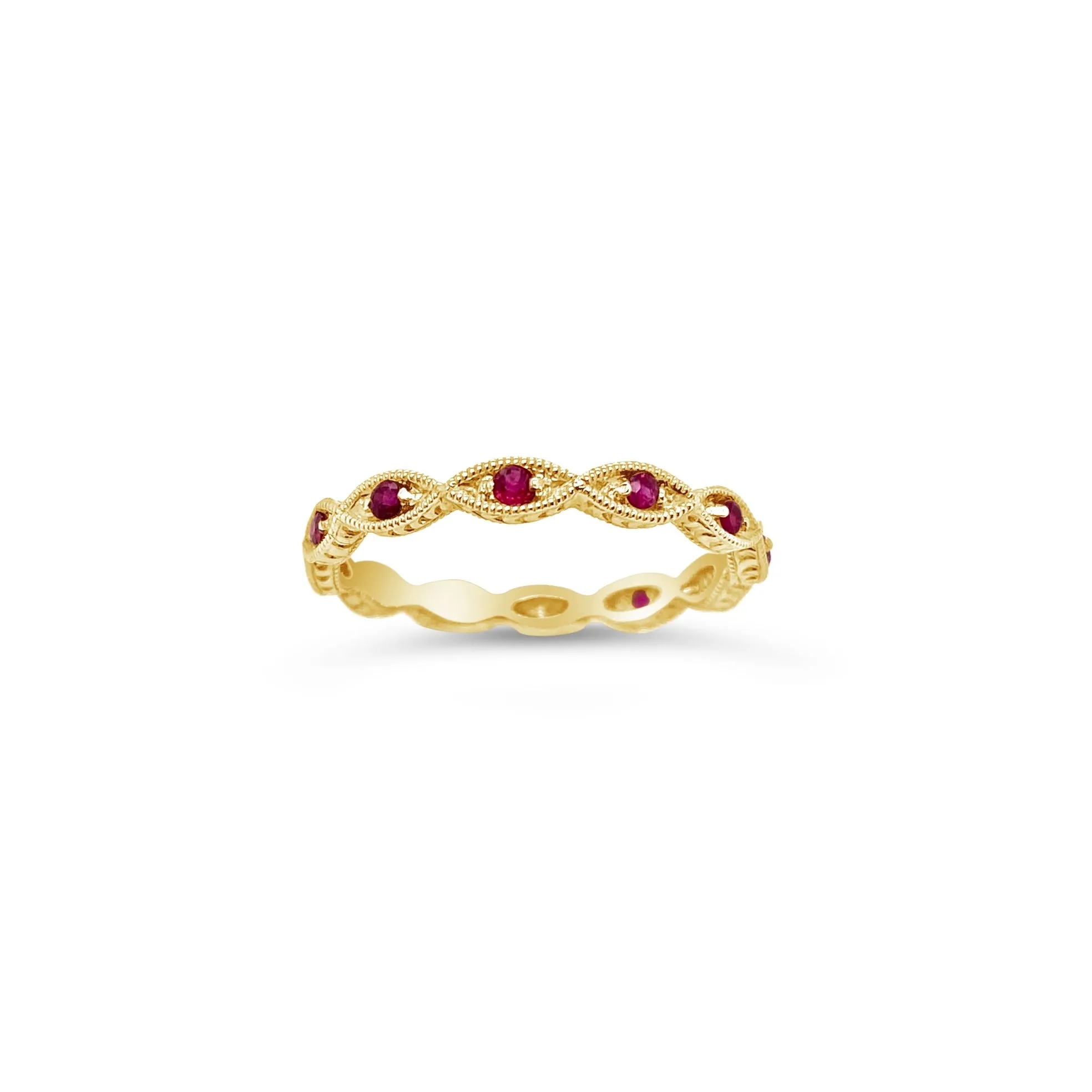 Marquise Stackable Band