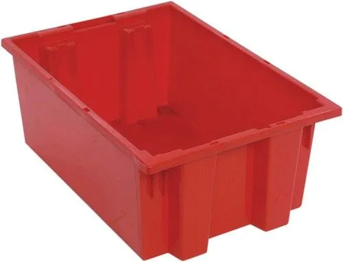 Quantum SNT200 Stack & Nest Totes, 13.5" x 19.5" x 8"