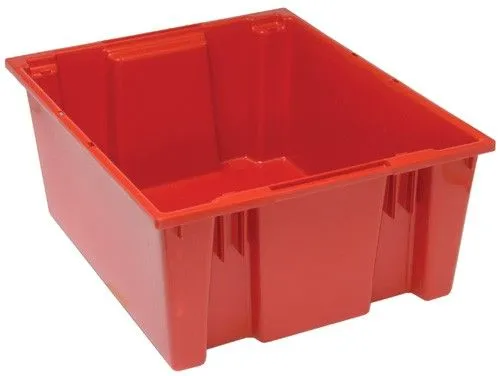Quantum SNT225 Stack & Nest Totes, 19.5" x 23.5" x 10"