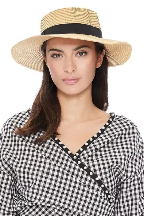 Spring/Summer Flat Top Wide Brim Women's Hat